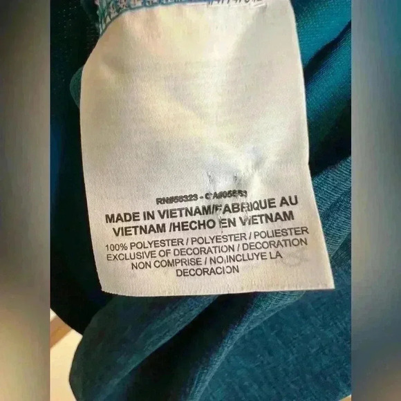 Nike Golf Women's Dri-FIT Crosshatch Polo Blue Size S Short Sleeve - Picture 9 of 9